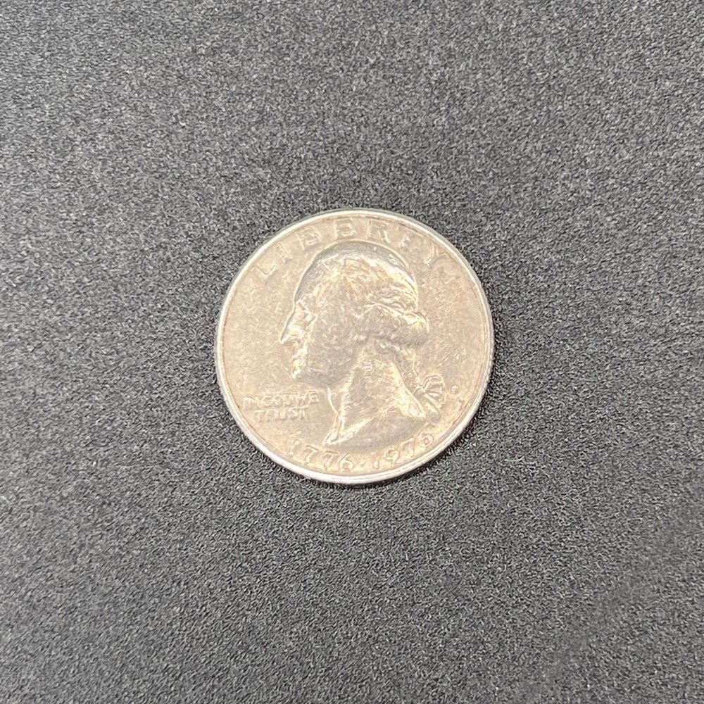 Rare Errored 1776 to 1976 bicentennial quarter
